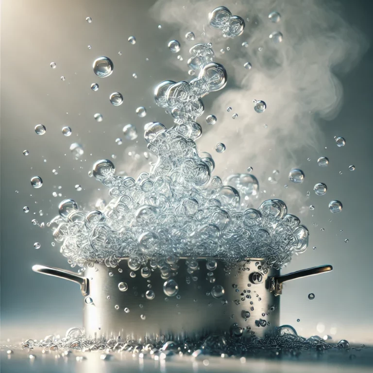 bouilloire electrique eau qui boue
