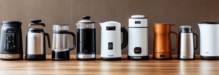 les differentes bouilloires electriques