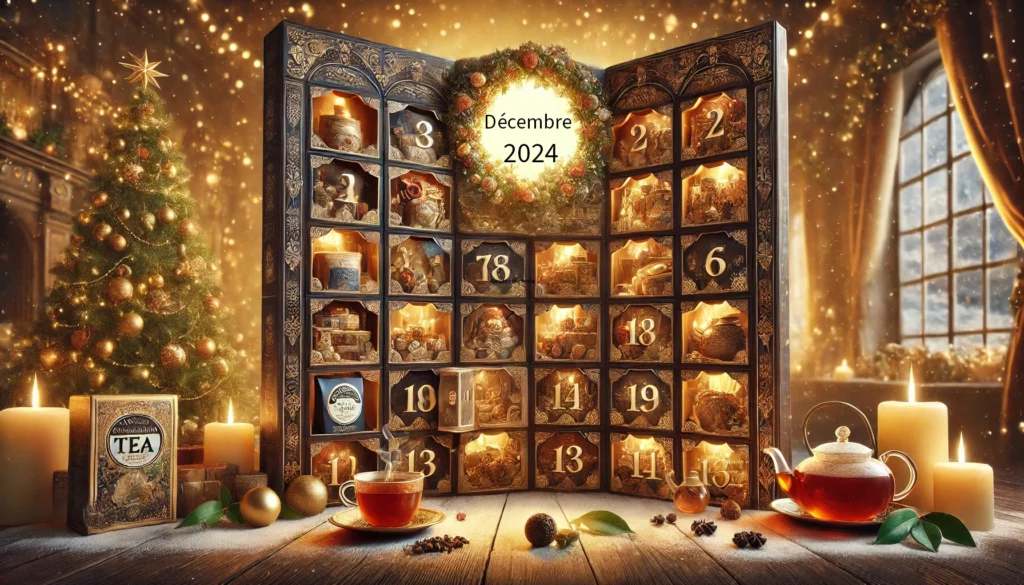 calendrier de l'avent du thé décembre 2024