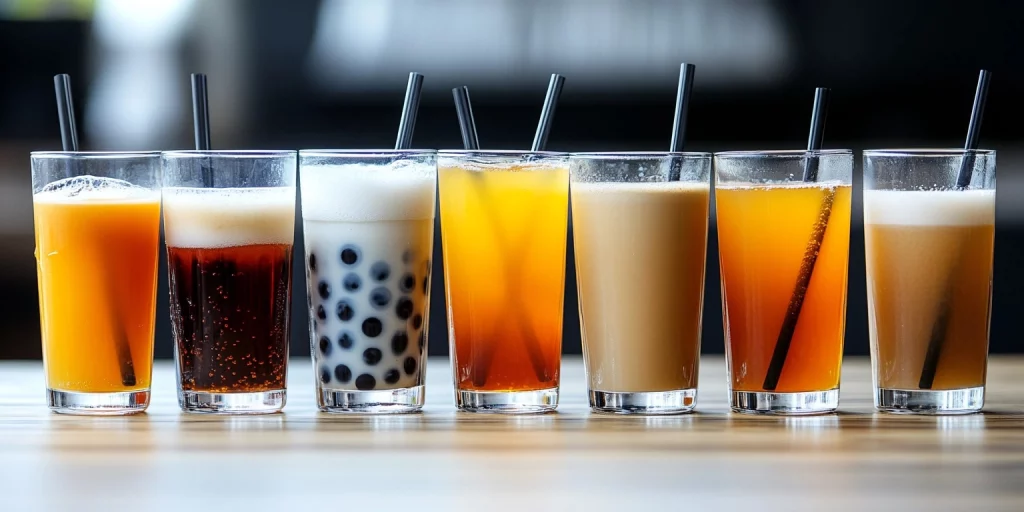les differentes recettes du bubble thé