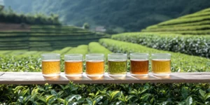 les differents types de the