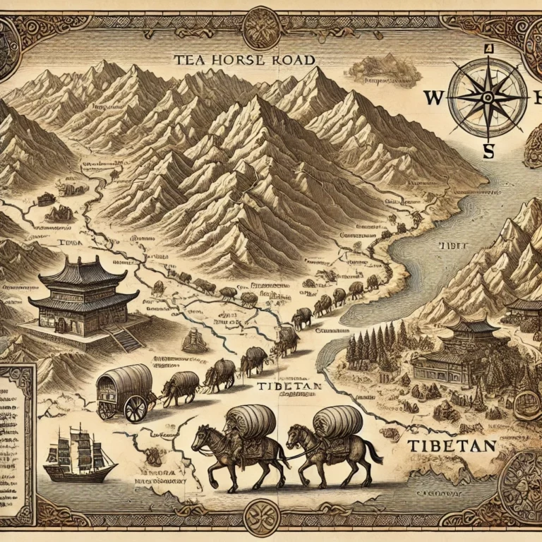 route du cheval et du the de la chine au tibet
