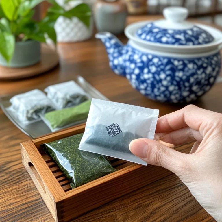 the vert en sachet, et ses bienfaits