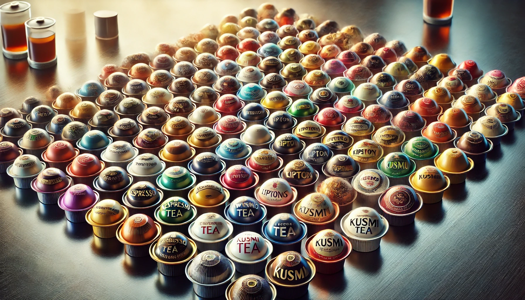 marques de capsules en dosette de the