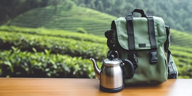 mini bouilloire de voyage