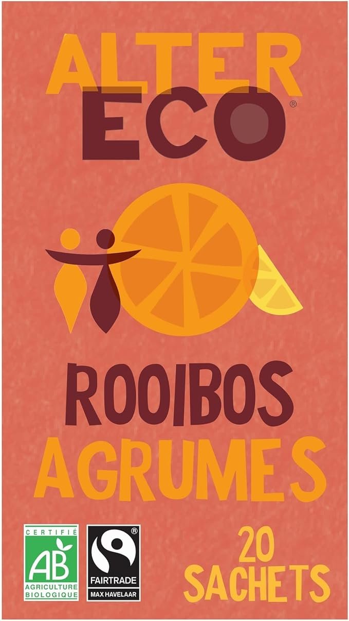 ALTER ECO Infusion Rooibos Agrumes Infusion Bio & Équitable