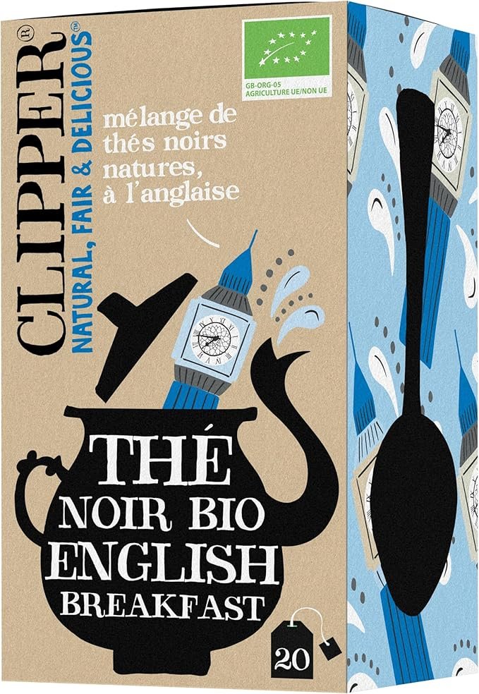 CLIPPER Thé Noir Bio English Breakfast