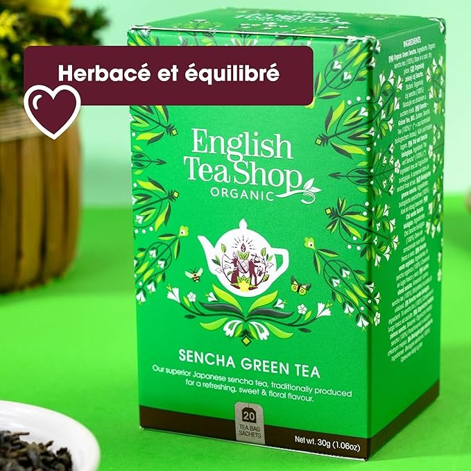 English Tea Shop Thé vert Sencha bio du Japon