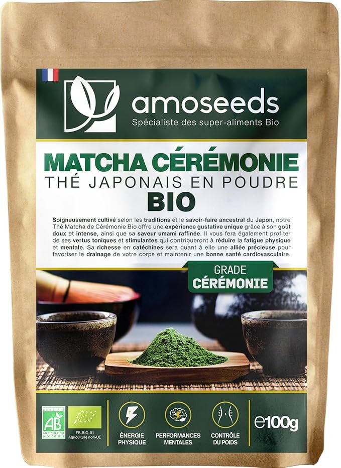 Thé Matcha Bio Japonais 100G