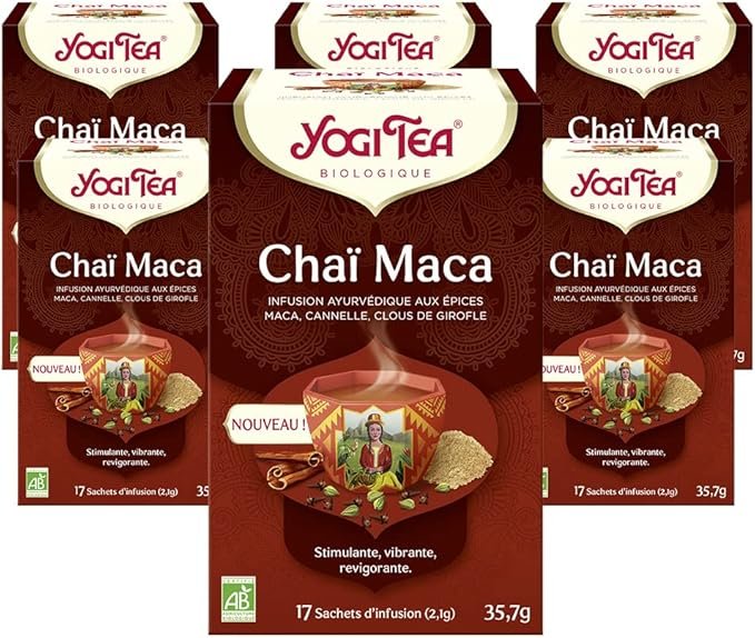YOGI TEA Chaï Maca Thé Bio