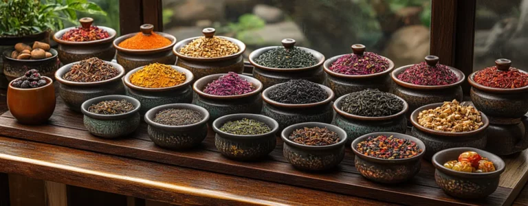 differentes marques de tisanes