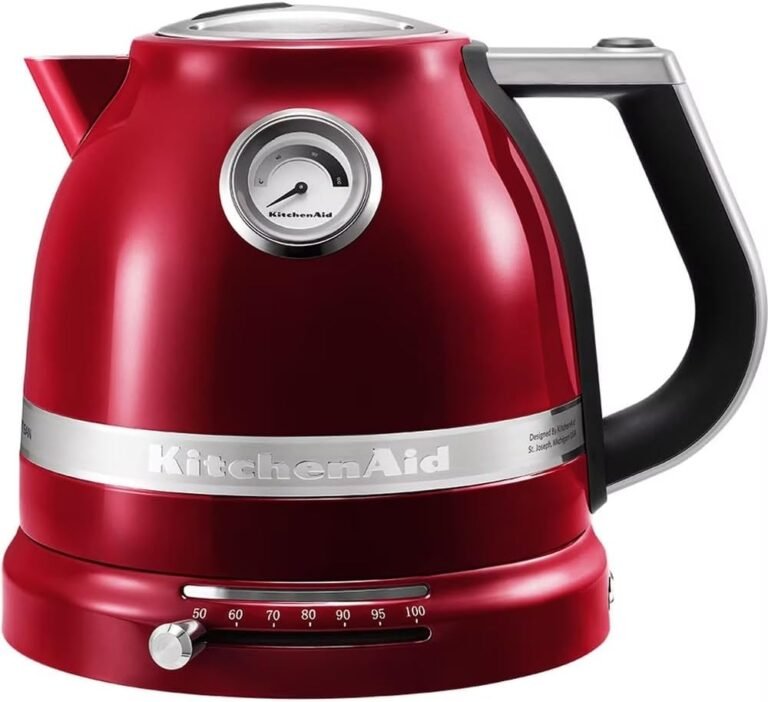 KitchenAid Bouilloire Électrique Artisan Température Réglable 1,5 L Pomme d'amour1