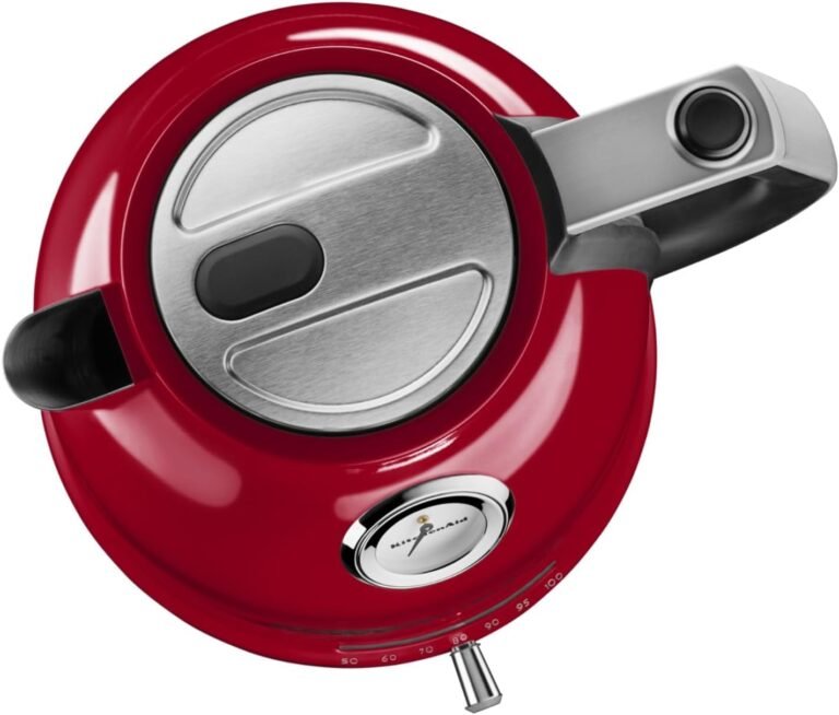 KitchenAid Bouilloire Électrique Artisan Température Réglable 1,5 L Pomme d'amour2