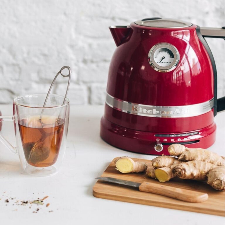 KitchenAid Bouilloire Électrique Artisan Température Réglable 1,5 L Pomme d'amour3