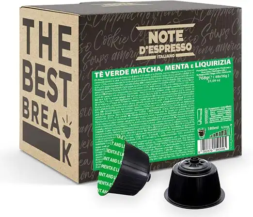 Note d'Espresso Thé Matcha Mint Liquorice