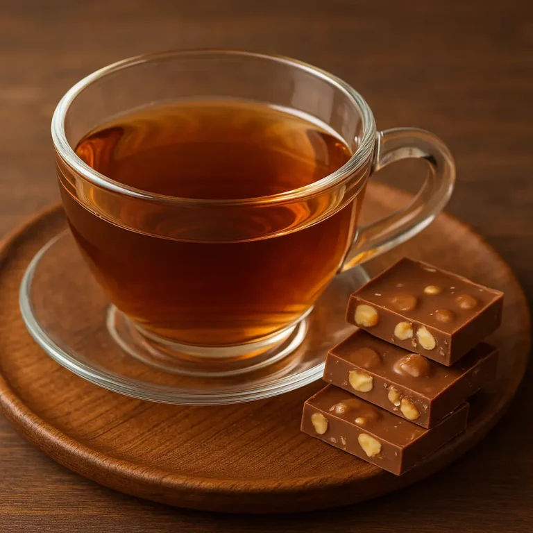 oolong avec chocolat praline