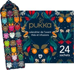 calendrier de l'avent Pukka tea 2025