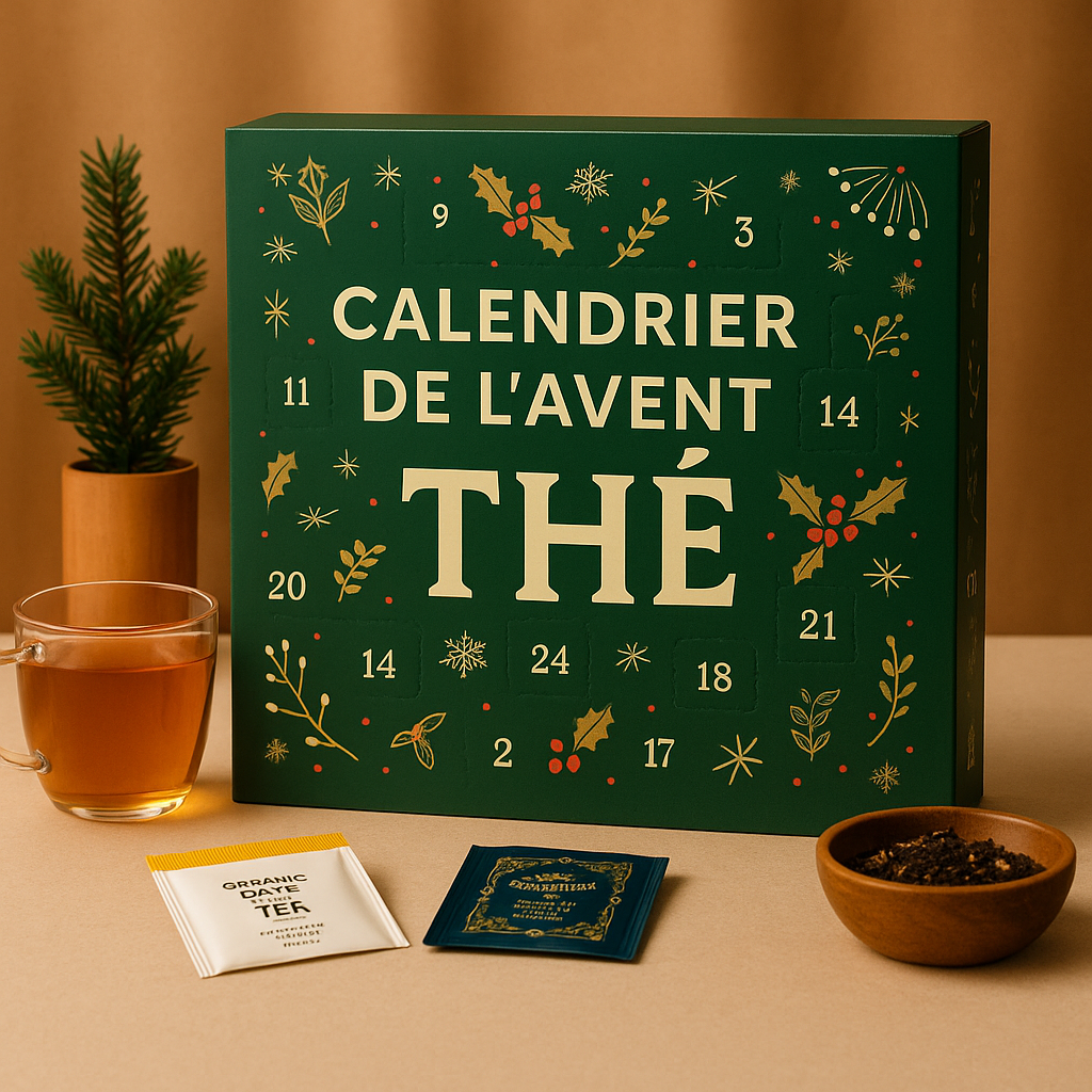 calendrier de l'avent thé. 2025